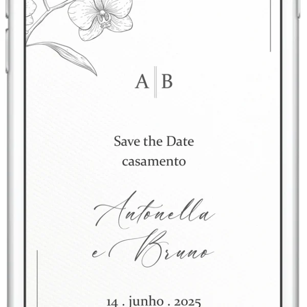 Save the Date - Orquídea